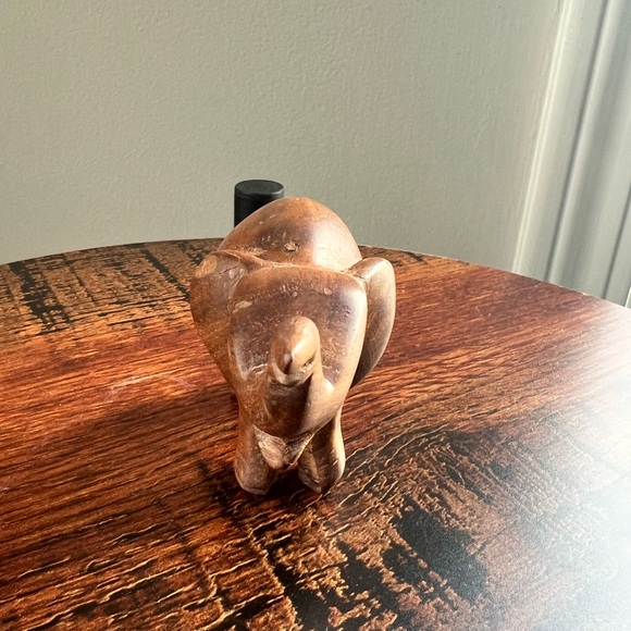 Wooden Elephant Figurine - Picture 6 of 11